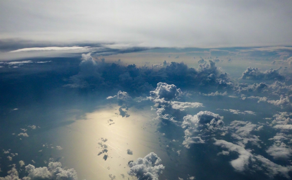 Landscape sea nature horizon