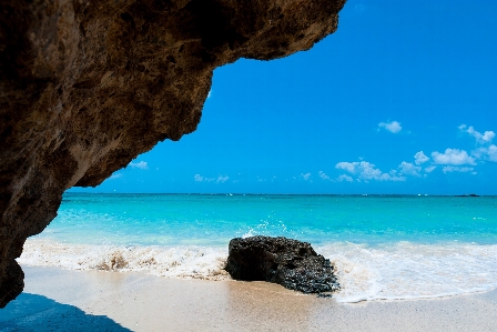 Beach landscape sea coast Photo