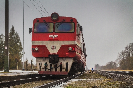 Track railway train photo Photo