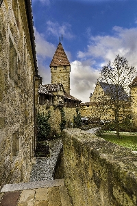 Rock town building chateau Photo