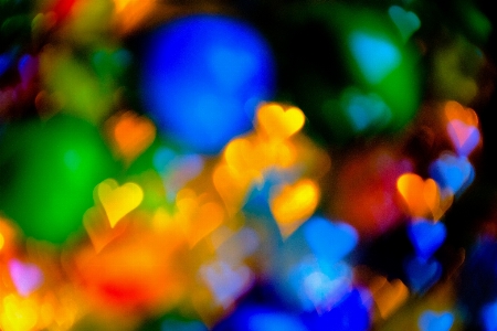 Light bokeh abstract sunlight Photo