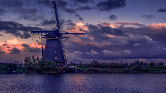 Landscape sea cloud sky Photo