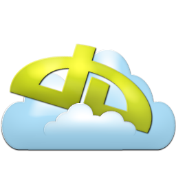 Deviantart, cloud, logo, social network