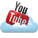 Youtube,cloud,logo,social network Icon