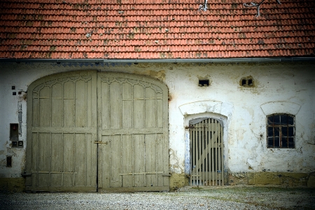 Architecture wood farm house Photo