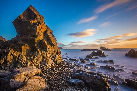 Beach landscape sea coast Photo