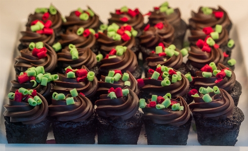 Foto Doce comida chocolate bolinho