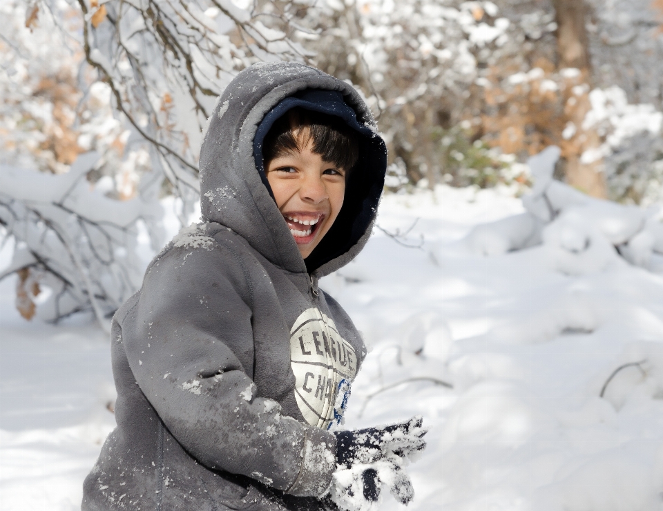 人 雪 冬天 人们