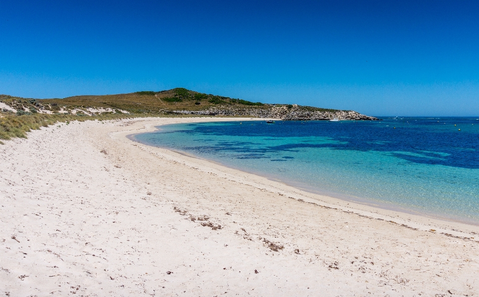 Plage mer côte sable