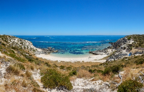 Beach landscape sea coast Photo