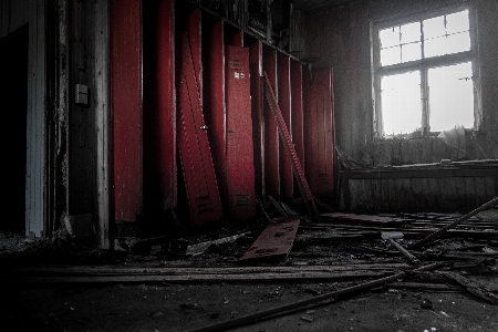 Photo Lumière fenêtre cassé abandonné