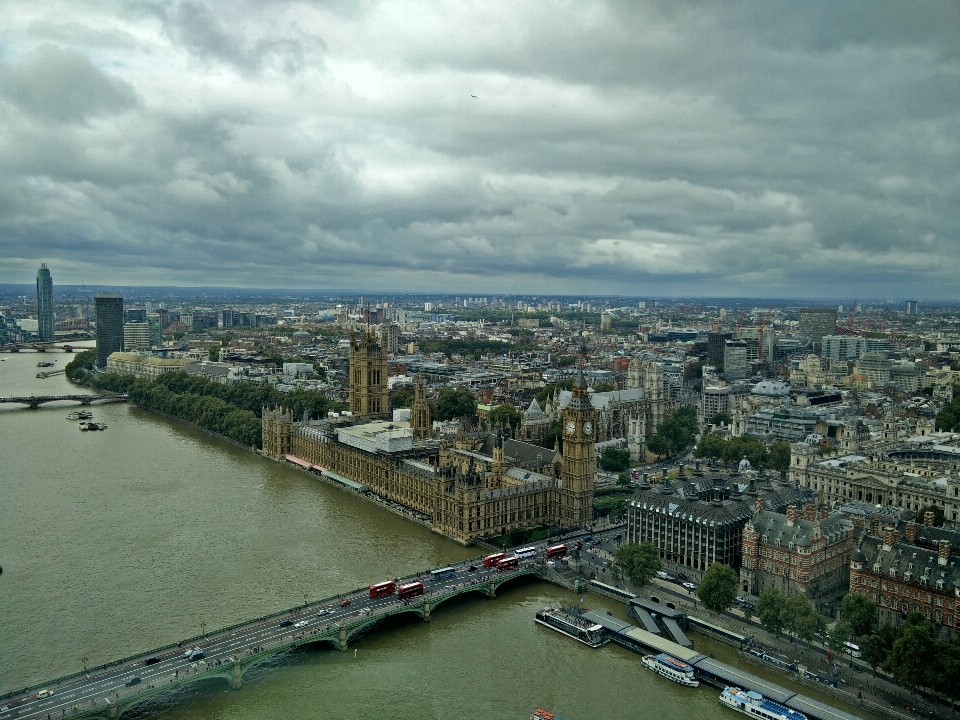 Meer küste horizont brücke