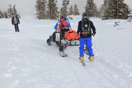 Snow winter snowshoe sports equipment Photo