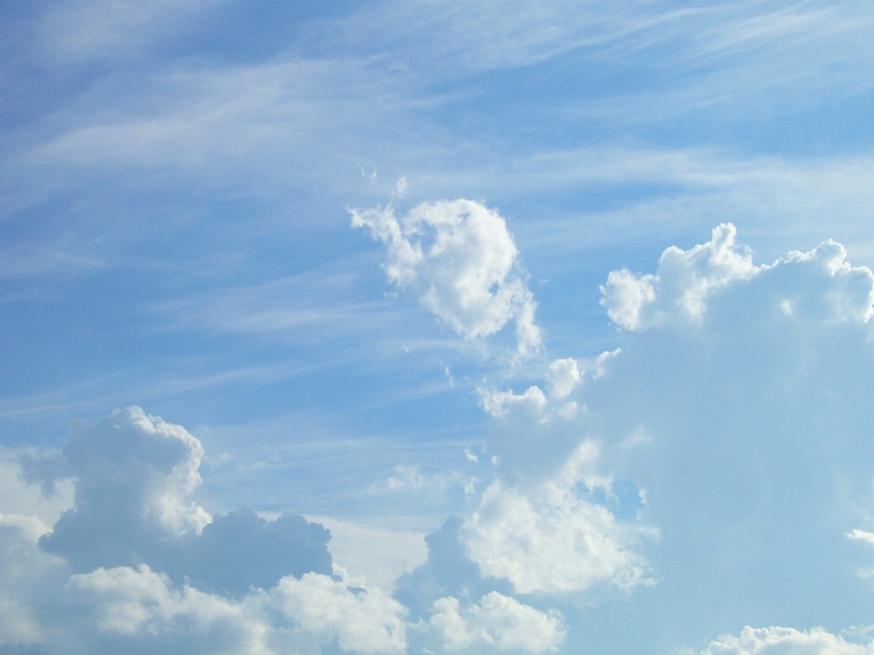 Horizont wolke himmel sonnenlicht