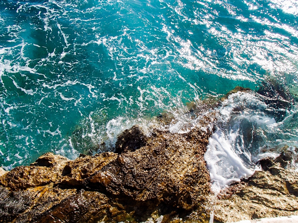 Paisagem mar costa água