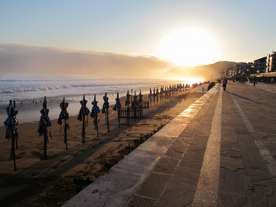 Plaża krajobraz morze wybrzeże