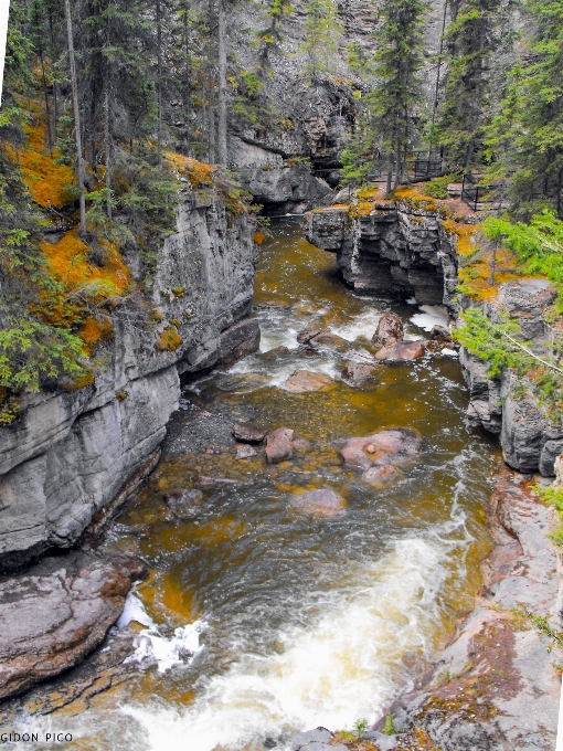 Landschaft wasser natur rock