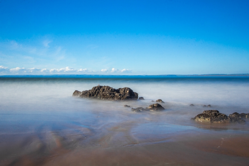 Plage mer côte eau