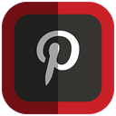 Pinterest,logo,social network Icon