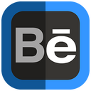 Behance,logo,social network Icon