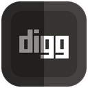 Digg,logo,social network Icon