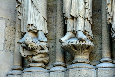 Structure wood paris monument Photo