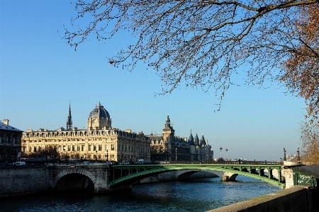 Bridge flower chateau palace Photo