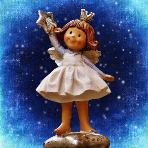 Cute statue ceramic christmas Photo