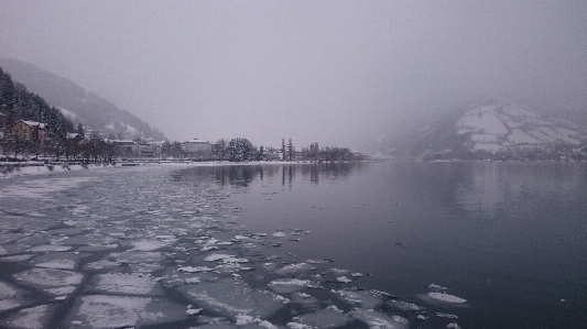 海 水 山 雪 照片