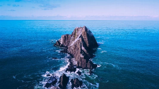 Sea coast water rock Photo