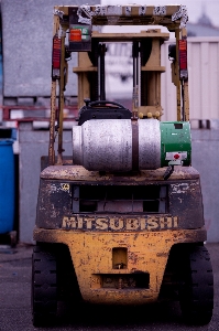 Fork old transport vehicle Photo