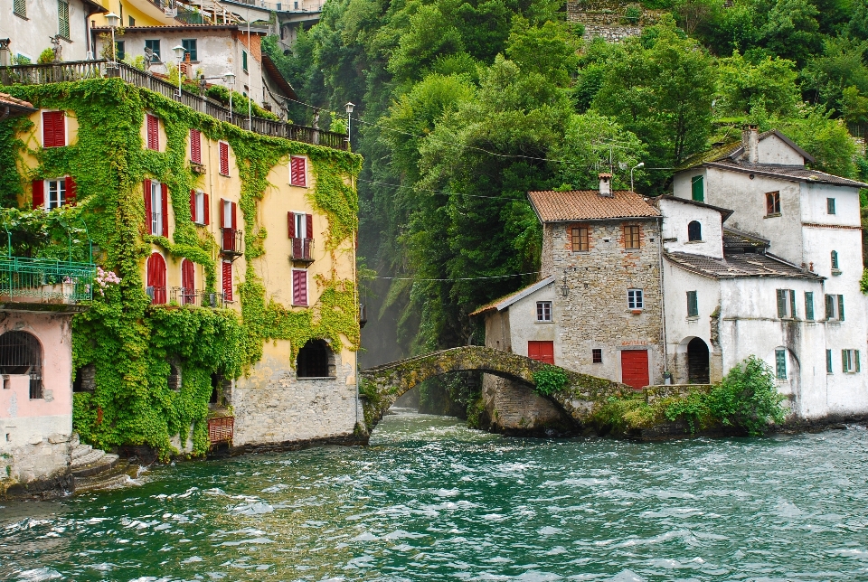 Natur haus stadt fluss