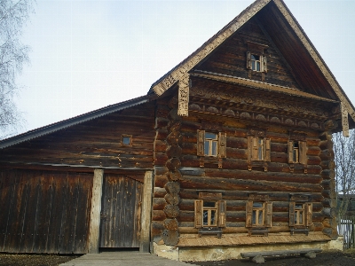 Architecture wood house building Photo