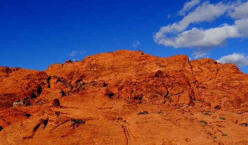 Foto Lanskap alam rock cakrawala