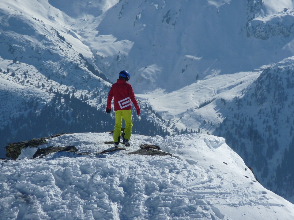 Montanha neve inverno aventura