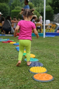 Foto Prato giocare città giardino dietro la casa
