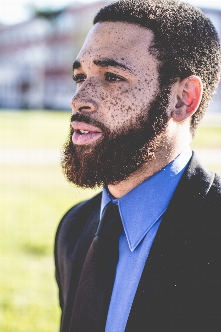 Homme personne cheveux portrait