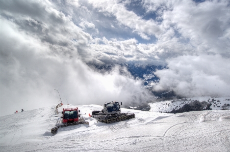 Work mountain snow cold Photo