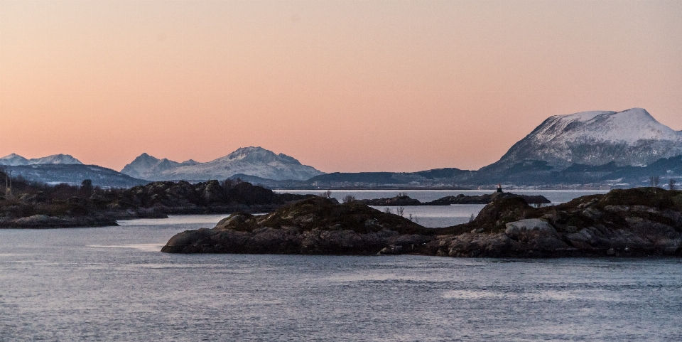 Landscape sea coast water