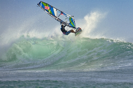 Wave wind surfing splash Photo