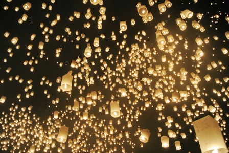 Photo Bifurquer lumière ciel nuit