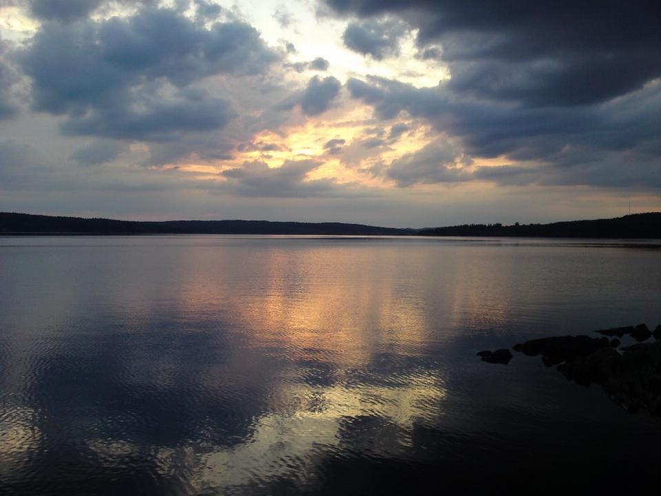 Mar naturaleza horizonte nube