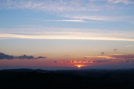 Landscape sea nature horizon Photo