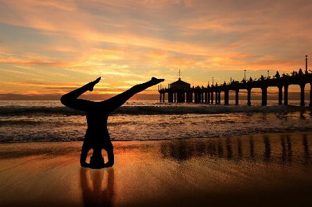 Beach sea water outdoor Photo