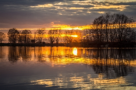 Zdjęcie Krajobraz woda natura chmura