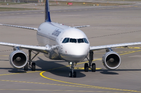 Wing airport airplane tarmac Photo