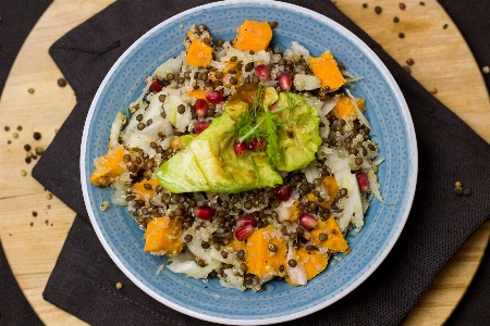 Fruit bowl dish meal Photo