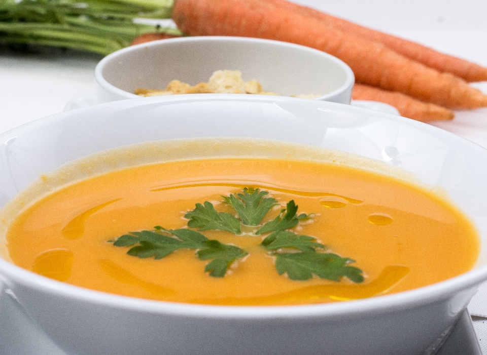 Rustic bowl dish meal