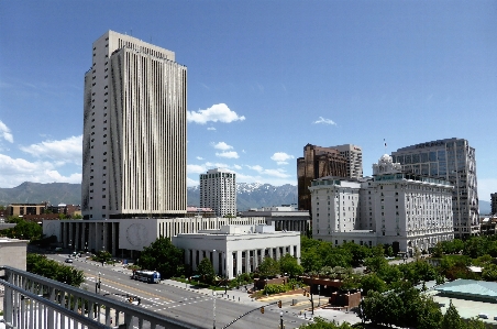 Architecture skyline view city Photo