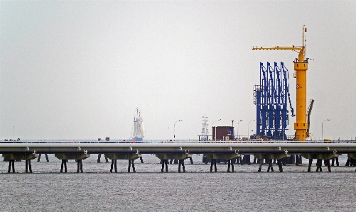 Sea coast water dock Photo